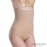 culotte gainante-culotte ventre plat-culotte amincissante-simple curve-beige-profil