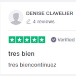 Avis cliente Denise sur la gaine amincissante Sublim Curve