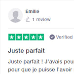 Avis cliente Emilie sur les body gainant dentelle