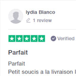 Avis cliente Lydia sur la culotte gainante