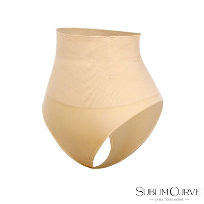 string gainant-string amincissant-gaine string-beige-3 quart-face