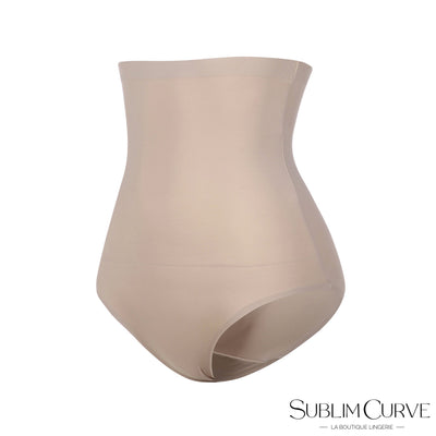 Culotte amincissante Essentiels Sublim beige 3 quart face