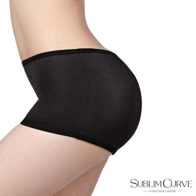Culotte rembourrée Noir Sublim Curve - fesses de profil