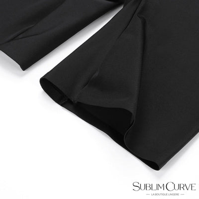 Shorty gainant Noire Sublim élastique cuisses renforcé